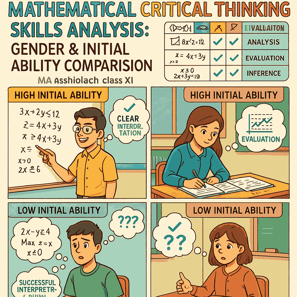  ANALISIS BERPIKIR KRITIS MATEMATIKA SISWA PADA MATERI PROGRAM LINIER