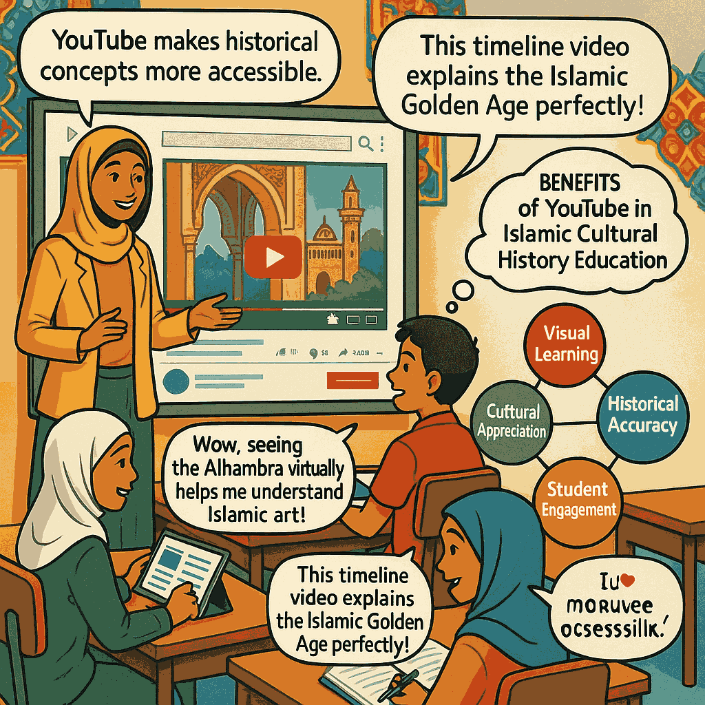 Analisis Pemanfaatan Media Pembelajaran Youtube Pada Mata Pelajaran Sejarah Kebudayaan Islam