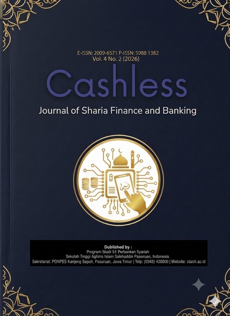 					View Vol. 4 No. 2 (2026): Cashless : Journal of Sharia Finance and Banking (Oktober) Inpress
				